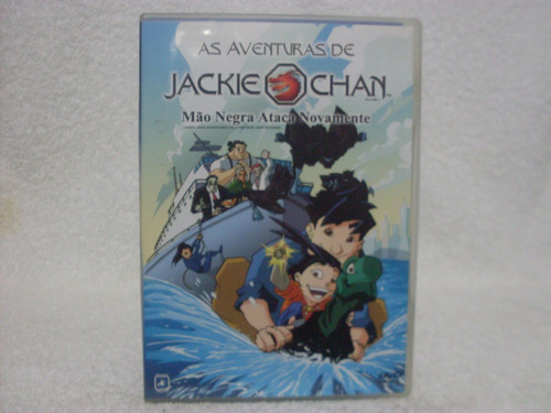 Dvd As Aventuras De Jackie Chan- Mão Negra Ataca Novamente