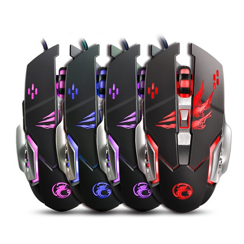 Mouse Gamer Profesional Apedra A8 4lcd + Pad Mouse M