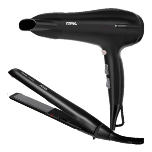 Imagen 1 de 4 de Atma Ck4010p Home Salon Set Secador 2200w + Plancha 220c