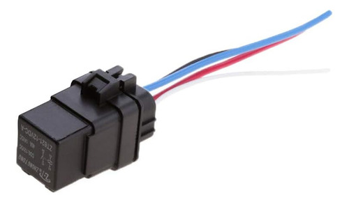 Car Truck Motor Heavy Duty 12v 40a Spst Relay Socket Plug 4p