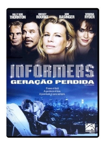 Dvd Informers - Geração Perdida - Imagem