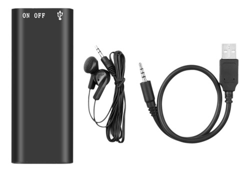 Mini Grabadora De Voz Con Unidad Usb, Audio Encubierto De Al
