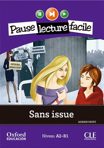 Libro Sans Issue. Pack (lecture + Cd-audio) - Payet, Adrian