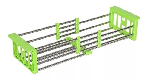 Escurridor Extensible Acero Inox Secaplatos Bacha Verduras