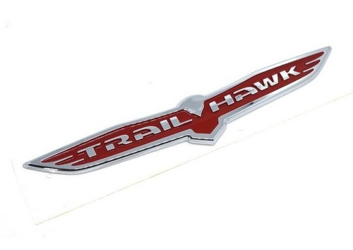 Emblema Trailhawk Jeep Renegade Wrangle Compass Cromado