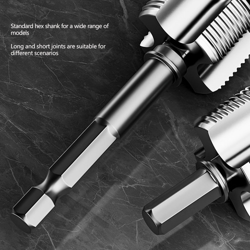 Kit De Rosqueador De Tubo De Pvc Compatível Com Broca Drill