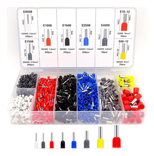 Kit Terminales Electricos Ferrules 1200