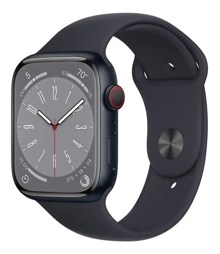 Apple Watch Series 8 Gps Cellular 45mm Meia-noite Em Estoque