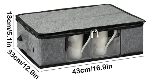 Caja De Almacenamiento Para Tazas De Café, Organizador De Ta