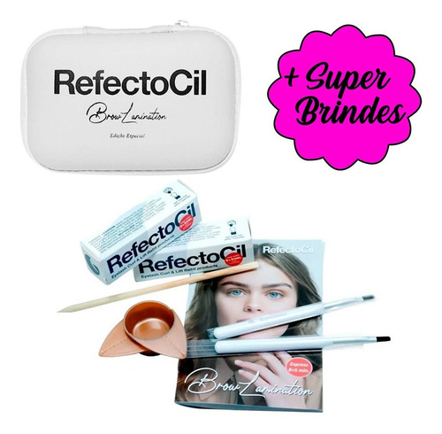Imagem 1 de 8 de Kit Brow Lamination Refectocil 24 Aplicações Original Anvisa