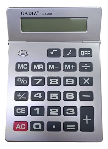 Calculadora Gadiz Numeros Grandes 8 Dígitos.