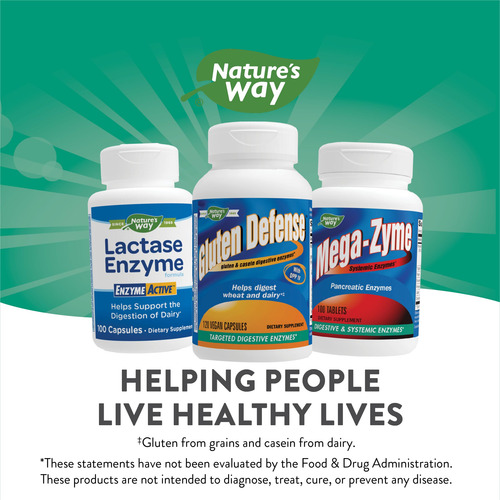 Nature's Way Gluten Defense, Gluten & Casein Targeted Digest