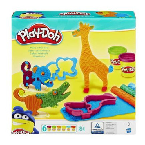 Divertido Juego Safari Play-doh Hasbro