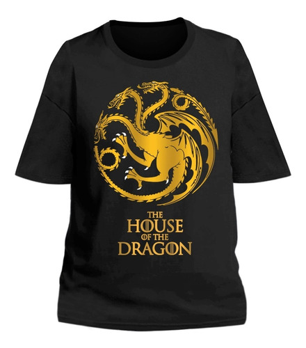 Remeron Mujer House Of The Dragon Targaryen Remera