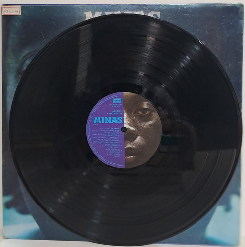 Lp Milton Nascimento - Minas (lp Preto) C/ Encarte Impecável (Usado)