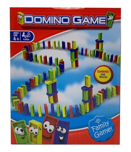 Juego Mesa Domino 100pzs Color