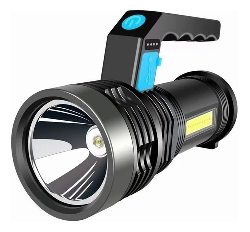 Linterna Led Recargable Muy Potente Que Alcanza Los 2000 Lm