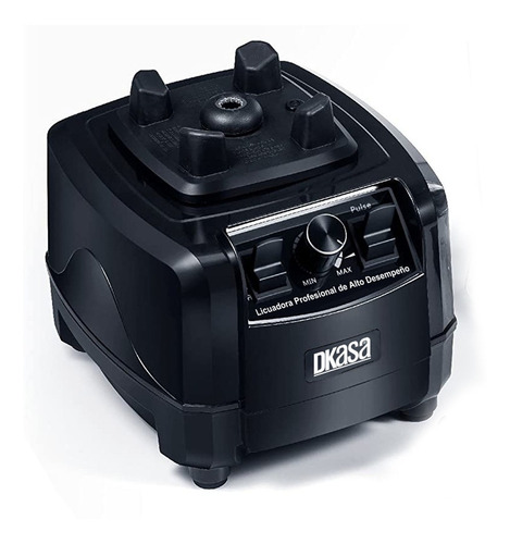 Imagen 4 de 5 de Licuadora Dkasa Professional High Power 2 L negra con vaso de plástico 120V
