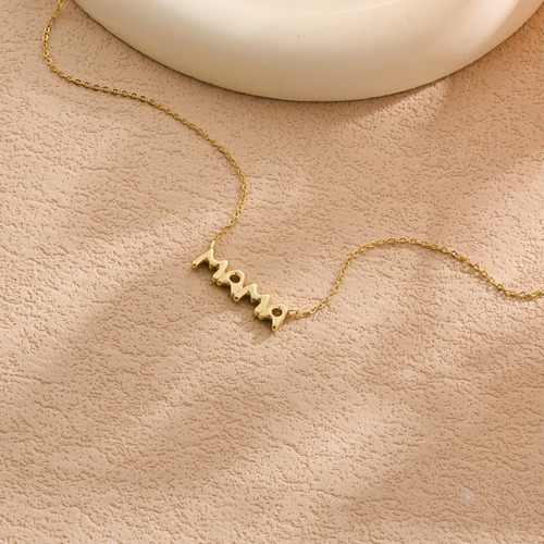 Collares Risamil Para Mujer, Collar De Oro Moderno, Collar C