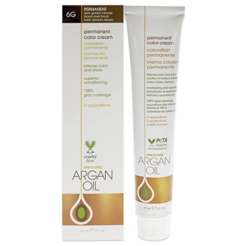 Crema De Color Permanente Con Aceite De Argán One-n-only, 6