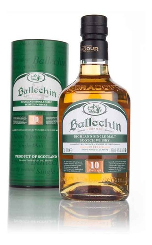 Whisky Edradour Ballechin 10 Years Con Estuche Goldbottle