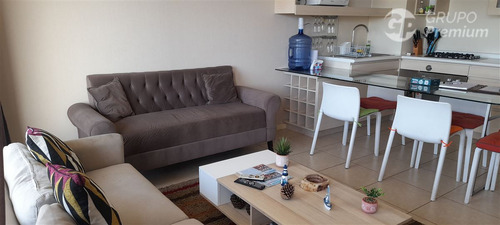 Excelente Depto Amoblado De 3 Dorm., 2 Baños En Algarrobo