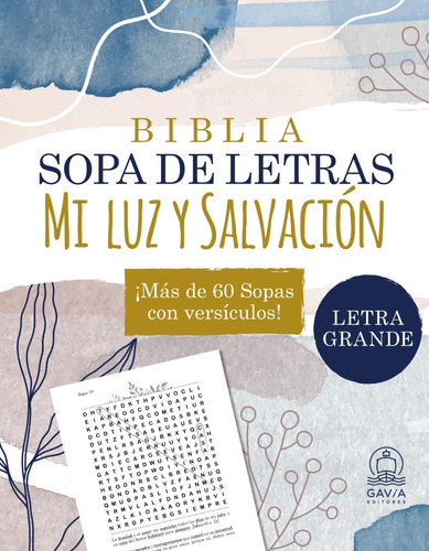 Biblia - Sopa De Letras Mi Luz Y Salvación - Nuevo - Origina