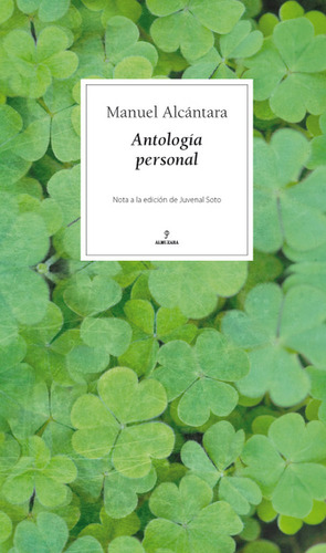 Libro Antologã­a Personal - Alcã¡ntara, Manuel