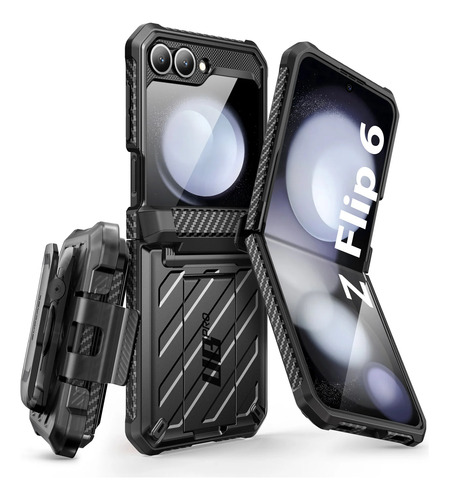 Case Supcase Para Galaxy Z Flip 6 Flip6 Protector 360° 2024