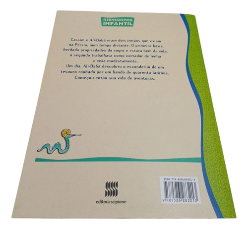 Ali-babá E Os Quarenta Ladrões, De Braga, Edson Rocha. Reecontro Infantil Editorial Somos Sistema De Ensino Em Português, 2011