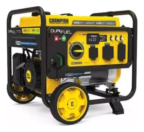 Generador Portátil Champion Dual Fuel 5300/4250 Watts