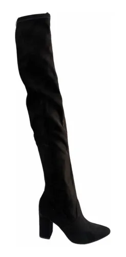 Bota Salto Grosso Over The Knee Via Marte Original 22 6508