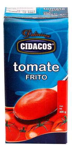 Salsa De Tomate Frito Cidacos 400 G