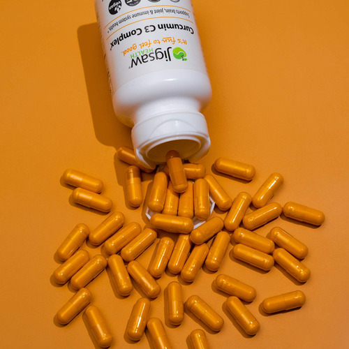 Jigsaw Health Curcumin C3 Complex, 60 Cápsulas Setaf