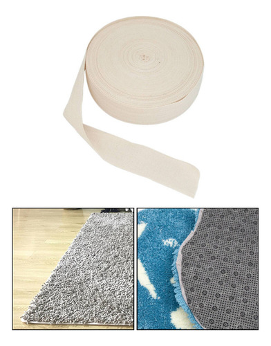 Cinta Sarga Para Coser Correas Algodón, Rollo 50