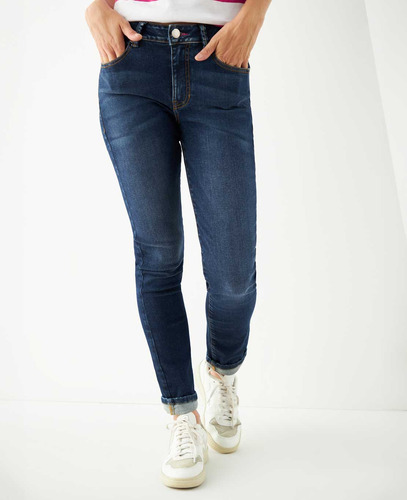 Jean Skinny Fit Esprit 671f006 Azul Prusi