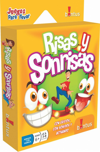 Juegos Para Llevar De Bontus Cartas Risas Y Sonrisas 522