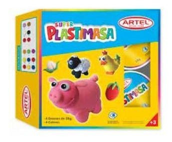 Plastimasa De 4 Colores De 28grs