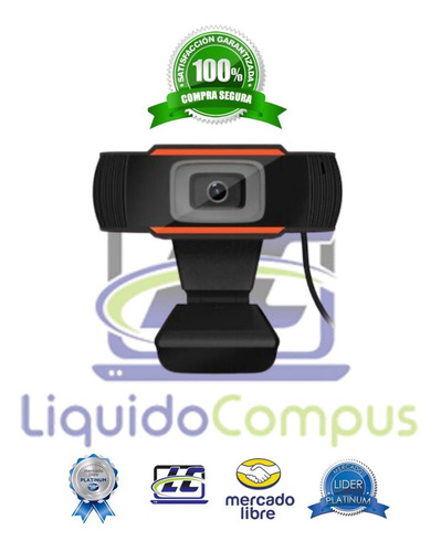 Camara Web Webcam Usb Pc Windows Microfono Inc