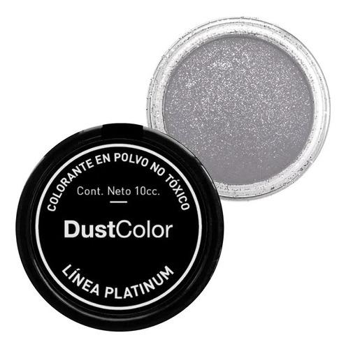 Colorante Perlado Comestible Platinum Gris Cuarzo Dust Color