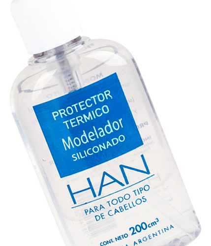 Han Protector Térmico Modelador Siliconado Brillante Pelo