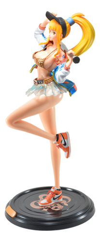 Figura Muñeco Gashapone One Piece Nami Beisbol Bate