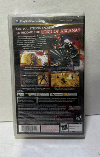Lord Of Arcana | Psp Nuevo Y Sellado (Usado)