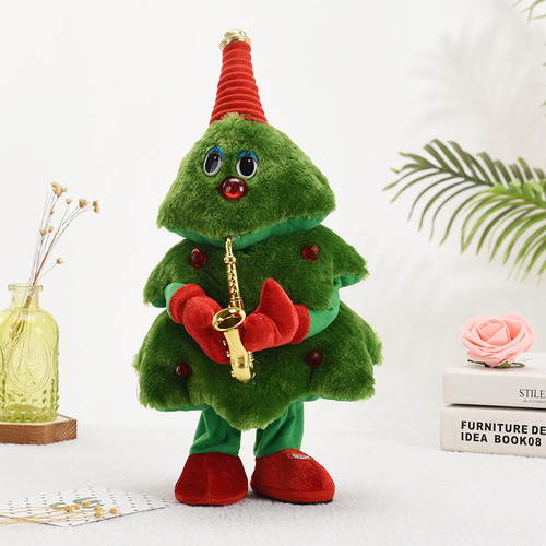 Nuevo Juguete Eléctrico De Papá Noel Que Canta Y Baila 2024