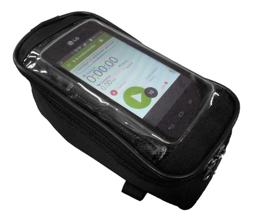 Imagen 1 de 5 de Bolso Porta Celular Delantero Para Bicicleta Mediano
