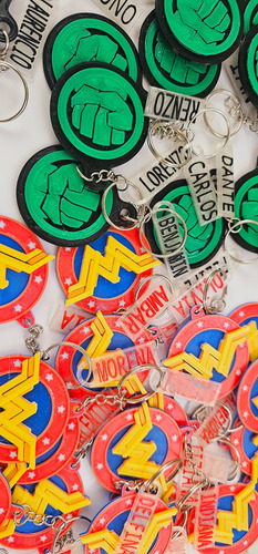 Llaveros Souvenirs Personalizados Hombre Araña 3d X25