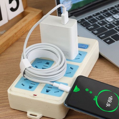 Cable De Carga Usb C De Alta Velocidad De 35 A, 2 M Extra La