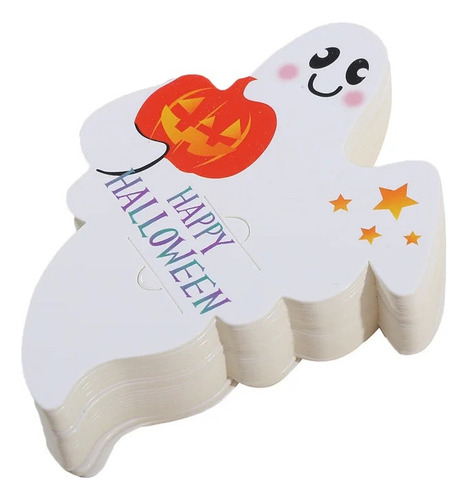 Tarjeta De Piruleta De Halloween De 50 Piezas