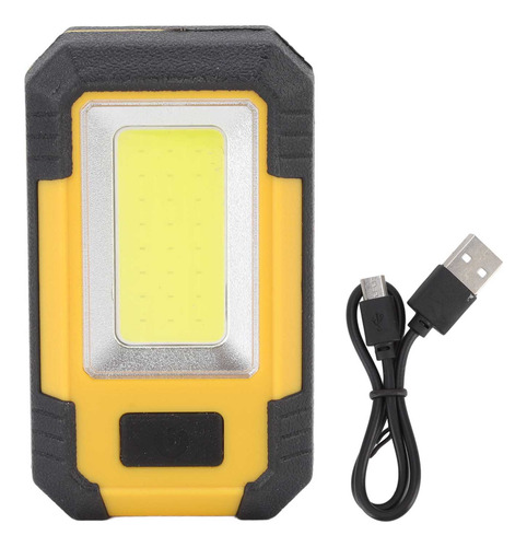 Linterna Led Work Abs, Recargable, Para Acampar