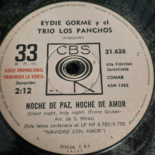 Simple Eydie Gorme Y El Trio Los Panchos Cbs C17